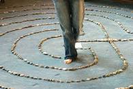 walking a labyrinth (2)