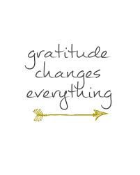 gratitude changes everything