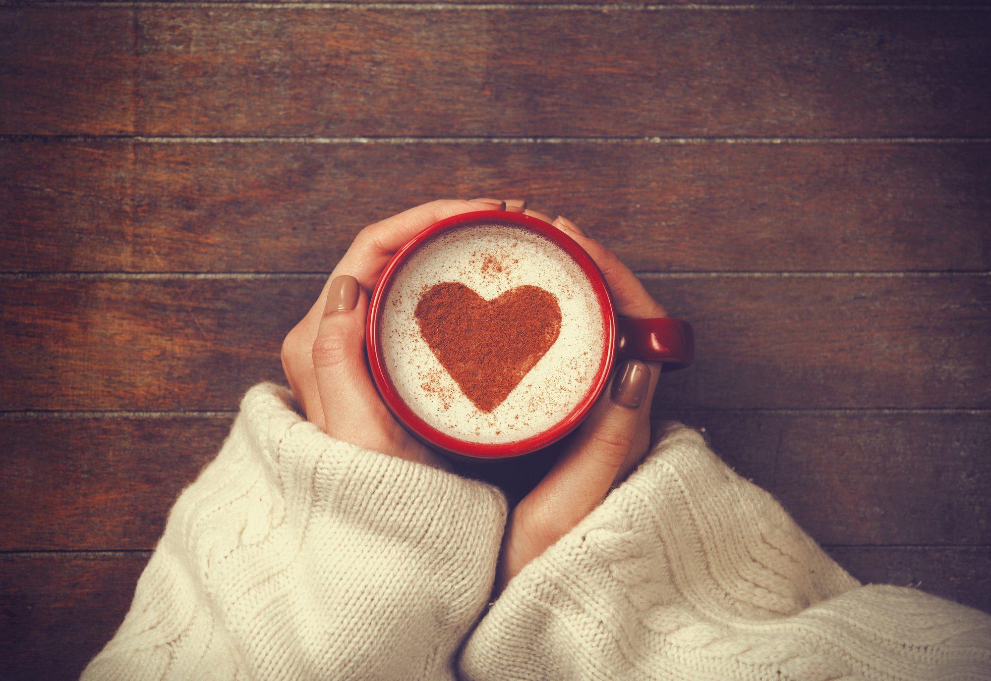 love, one word, coffee
